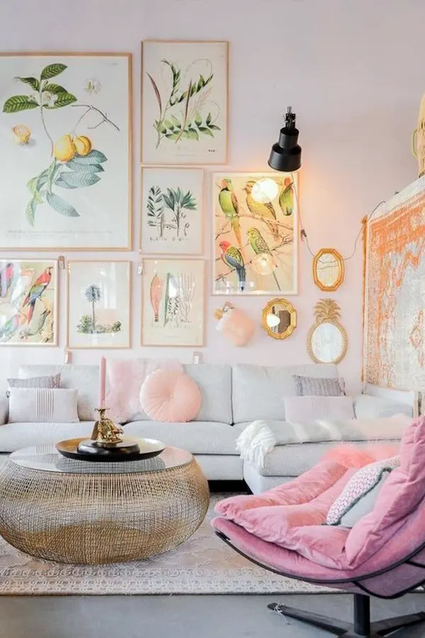 Whimsical Charm With Botanical Touches