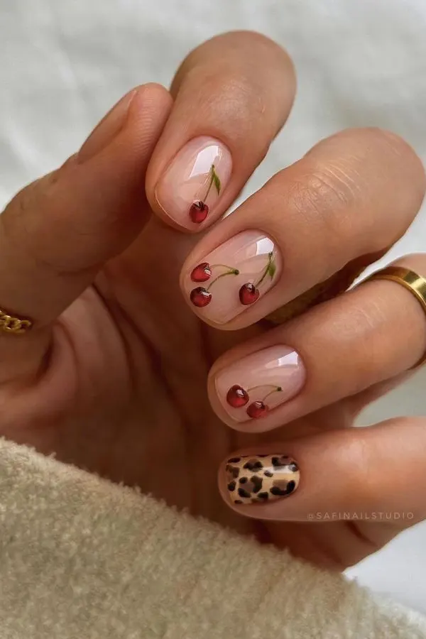 Wild Cherry Nail Combo