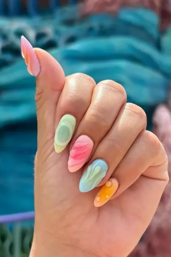 Clear Gel Aura Mani