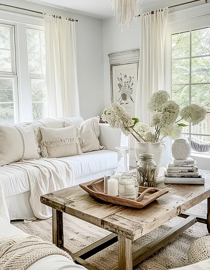 Crisp Whites With Natural Warmth