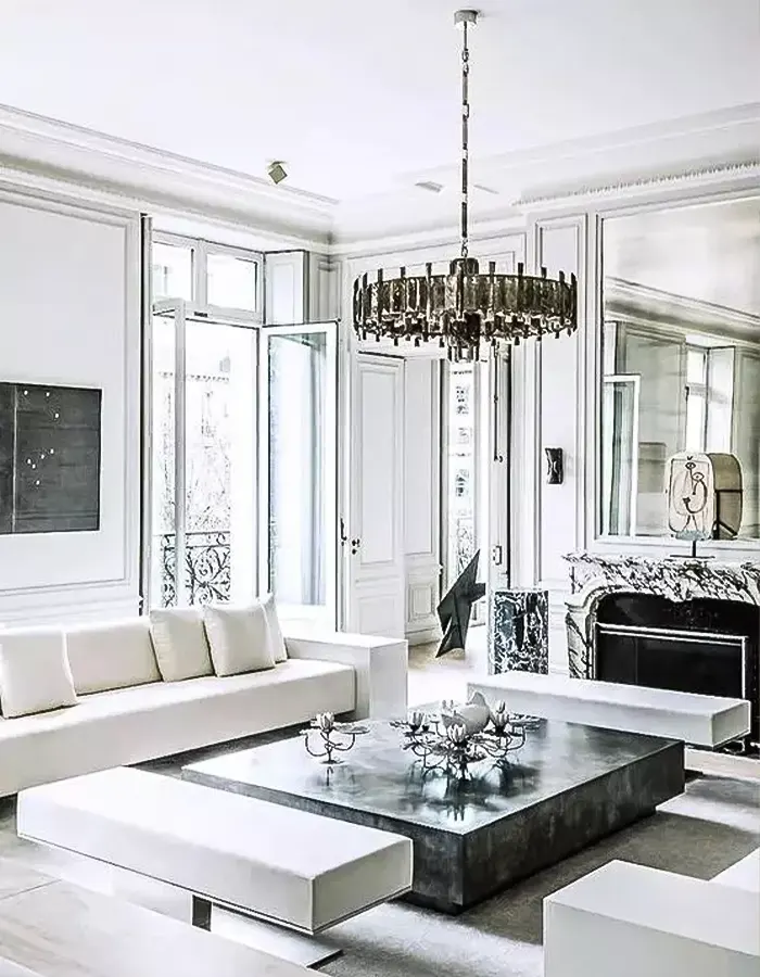 French Chic With White Elegance