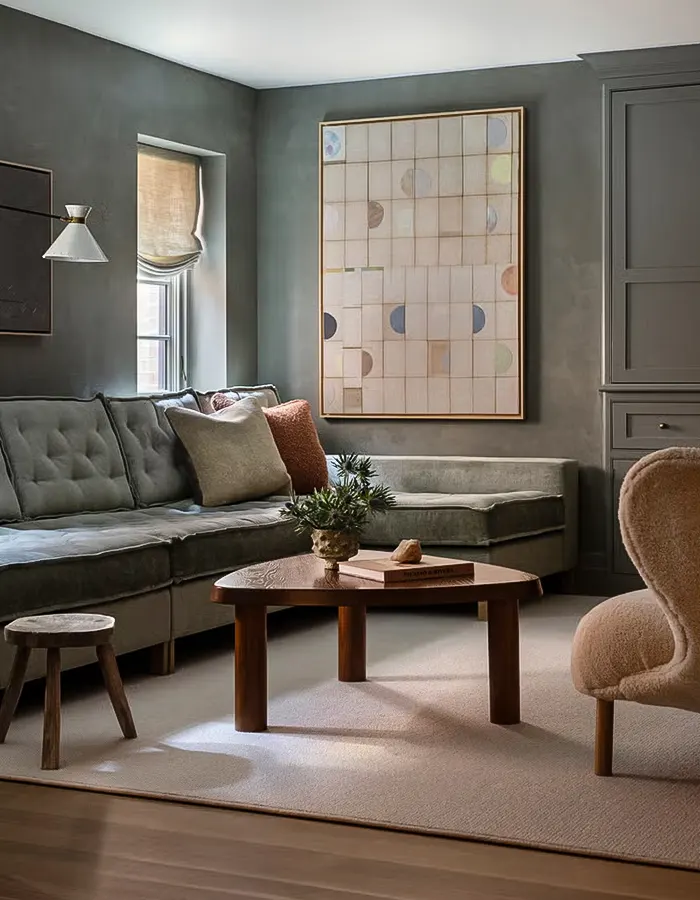 Geometric Midcentury Vintage Style