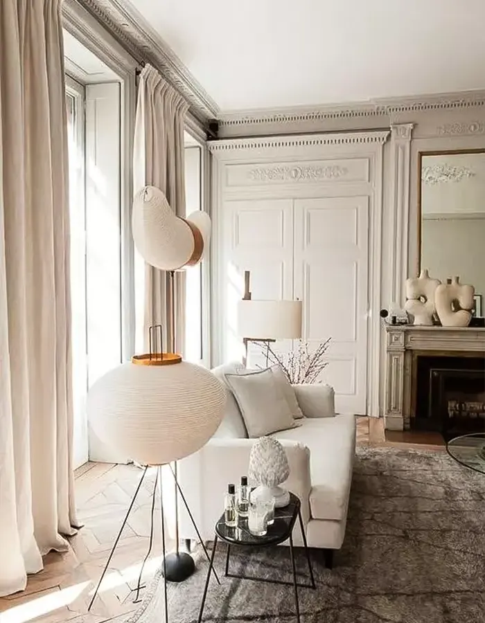 Light-Filled French Chic Neutrals