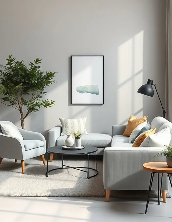 Modern Chic with Pastel Gray