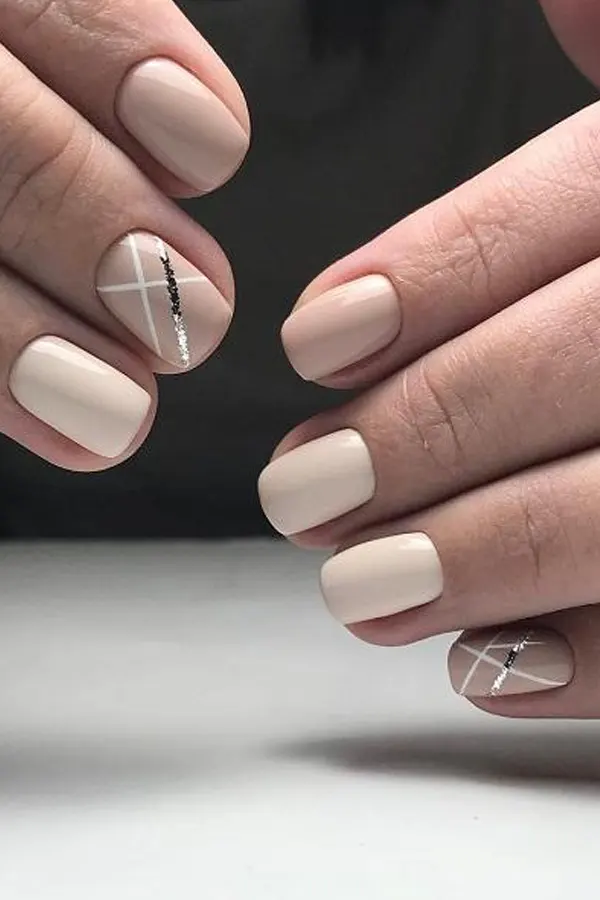 Peach and White Classic