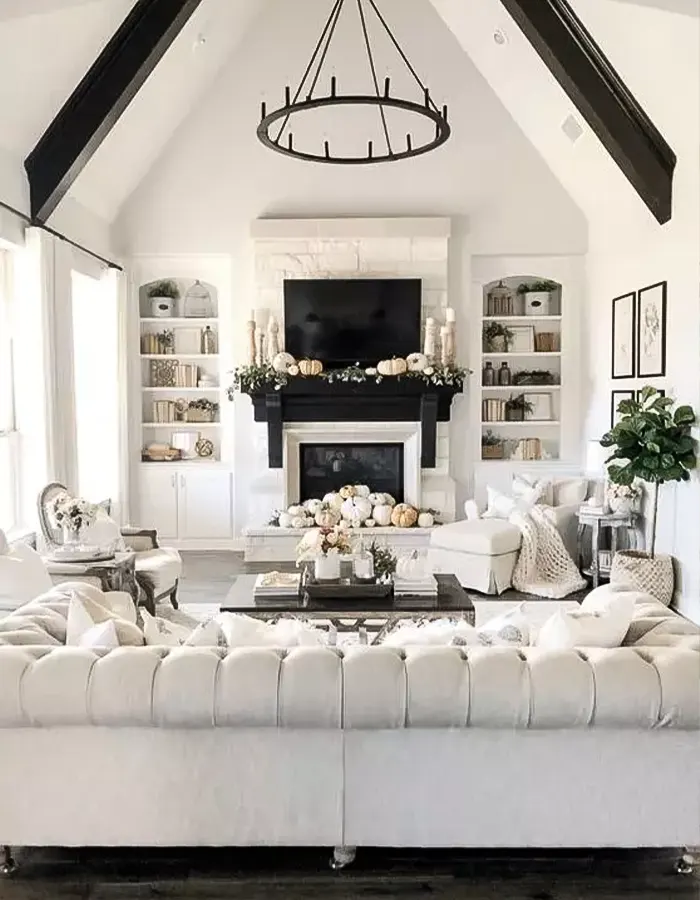 Refined Neutrals With White Elegance