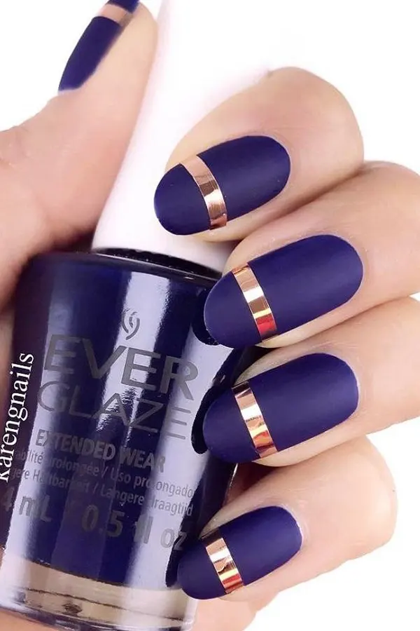 Rose Gold Stripes
