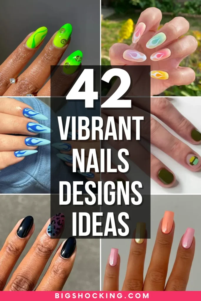 Vibrant Nail Designs That Add Color and Style to Your Everyday Nail Look