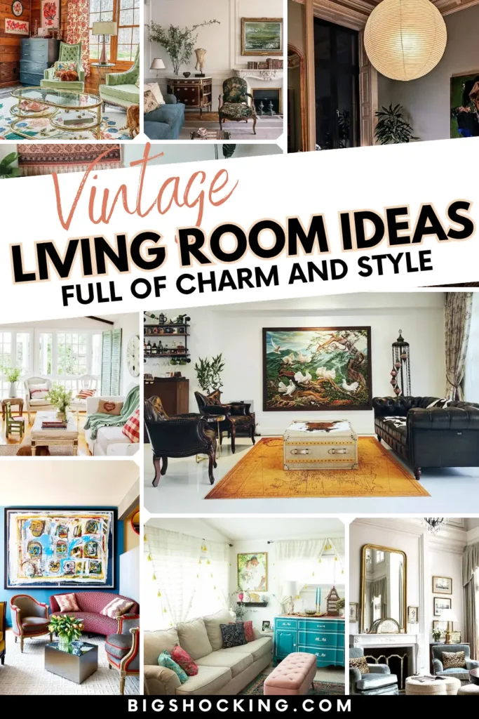 46 Vintage Living Room Ideas Full of Charm and Style